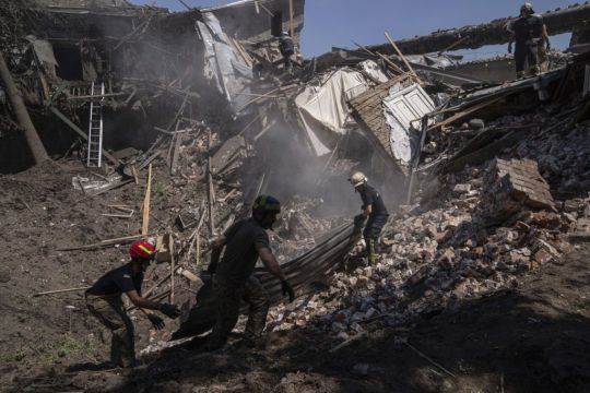 Ukraine Condemns ‘Absolute Terrorism’ As Russia Pounds Civilian Sites In Kharkiv