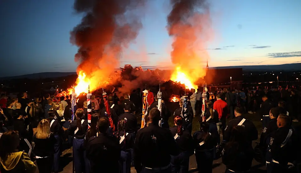 Vigil Held For Man Who Died After Co Antrim Bonfire Fall