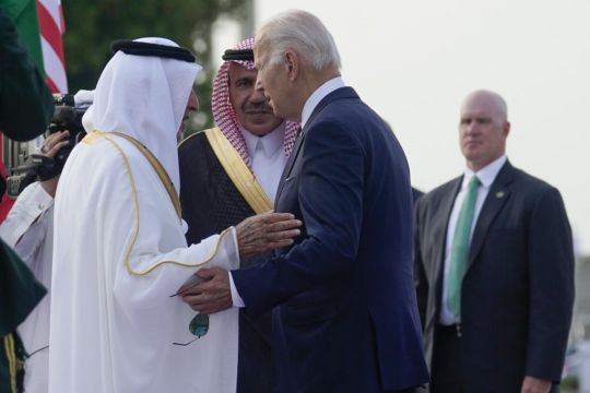 Joe Biden Arrives In Saudi Arabia After Historic Flight From Israel