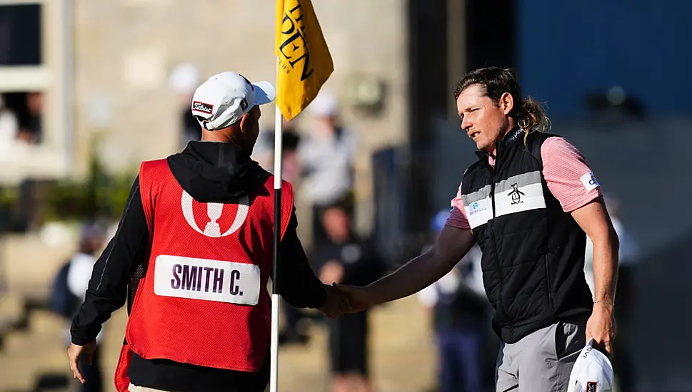 The Open Day Two: Cameron Smith Sets Record Pace At St Andrews