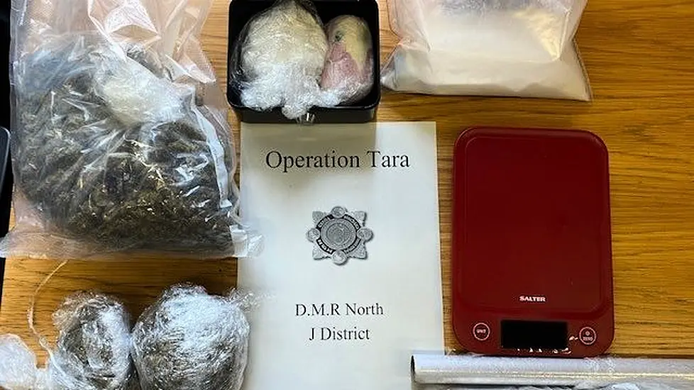 Man Arrested After Drugs Worth €50,000 Seized During Dublin Operation