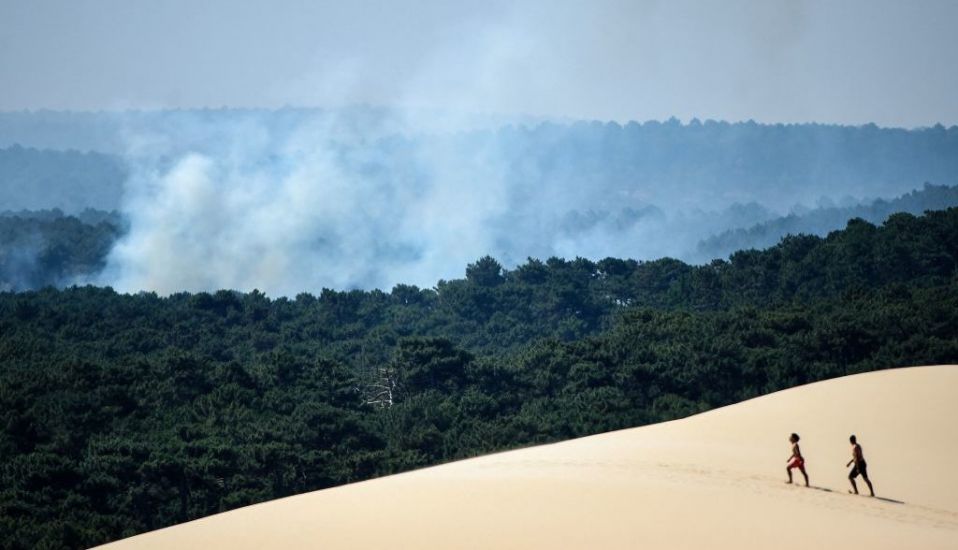 Wildfires Rage In France And Spain As Heatwaves Sear Europe