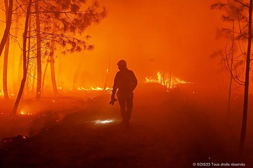 France Fights Spreading Wildfires As Heatwave Fries Europe