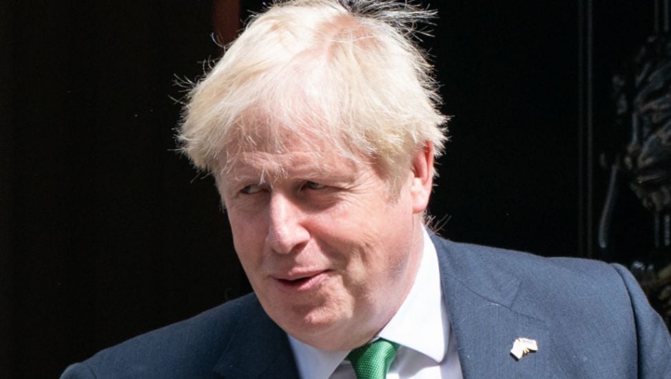 Boris Johnson Attends Farnborough Air Show