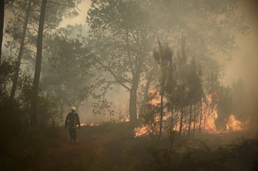 France And Spain Fight Wildfires As Europe Swelters