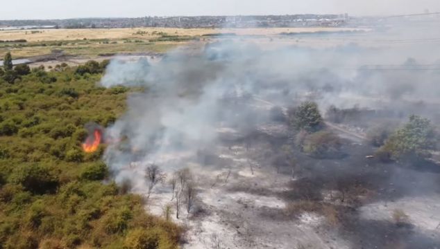 Fires Still Burning Across Uk After Temperatures Hit 40C On Hottest Ever Day