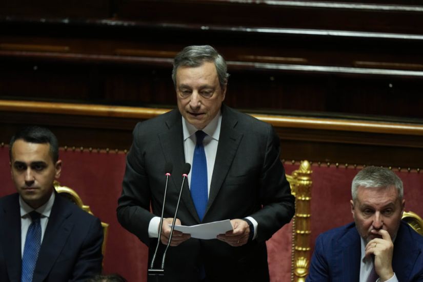 Italian Pm Draghi Sets Conditions To Remain In Office