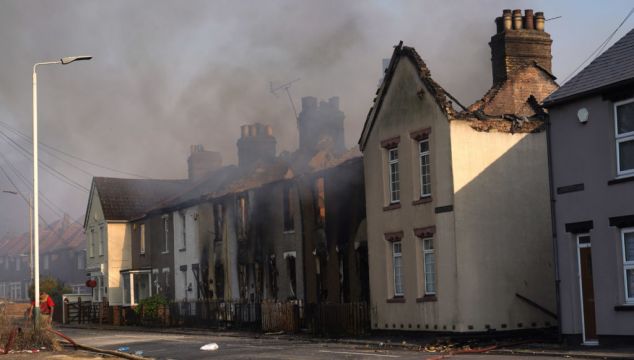 Fire Swept Through Village Near London ‘Like A Scene From The Blitz’