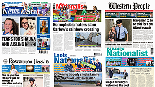 What The Regional Paper Say: Councillor Calls-Out Homophobic Slurs, Application For 92-Bed Unit In Kildare Hospital