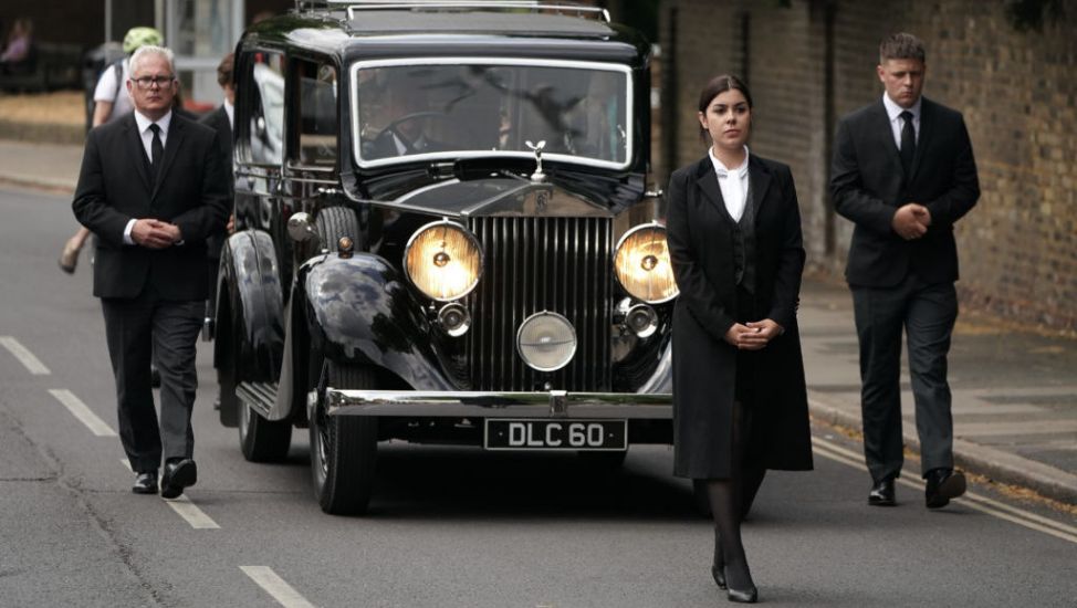 Deborah James’ Coffin Carried By Husband And Son During Private Funeral