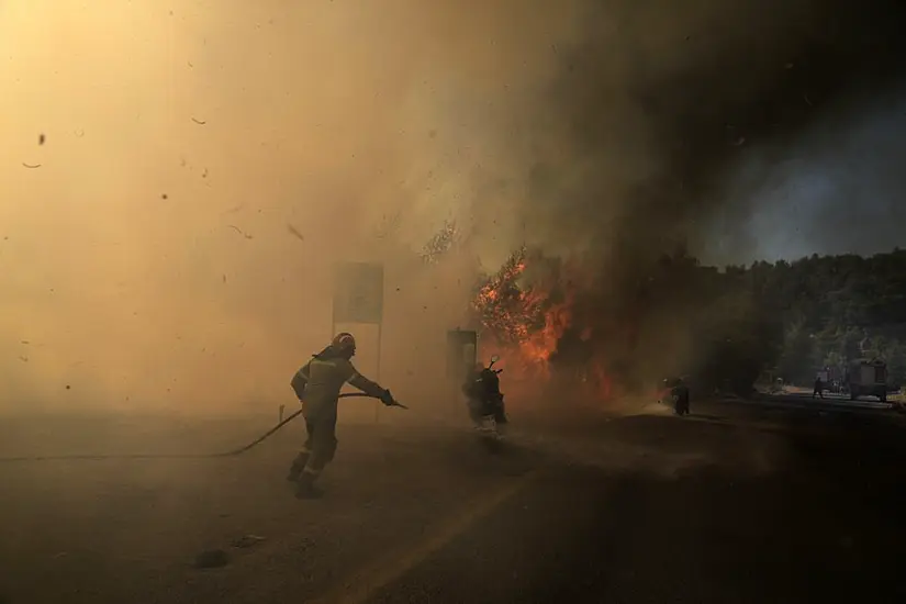 In Pictures: Wildfires Burn Across Europe In Dry, Hot Weather