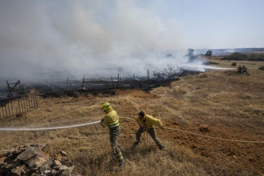 European Wildfire Threat Recedes As Temperatures Drop