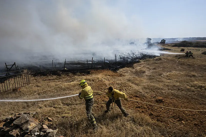 European Wildfire Threat Recedes As Temperatures Drop