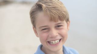Britain's Prince George Photographed By Kate For His Official Birthday Picture