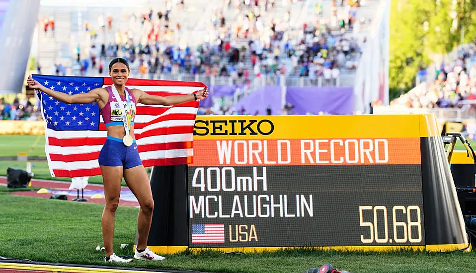 Usa’s Sydney Mclaughlin Smashes Own 400M Hurdles World Record