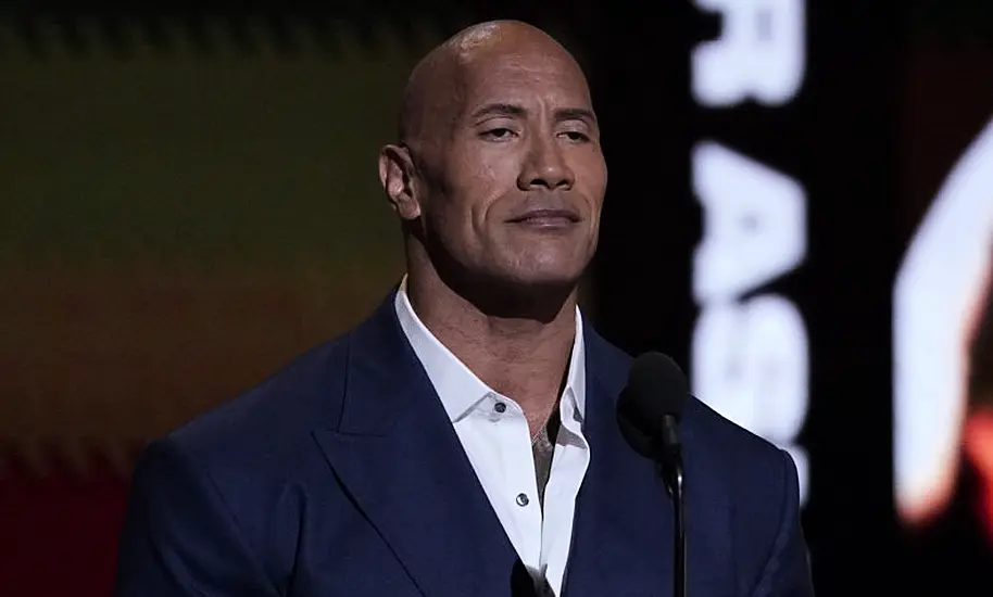 Dwayne Johnson Arrives At Comic-Con In Full Costume To Promote Black Adam