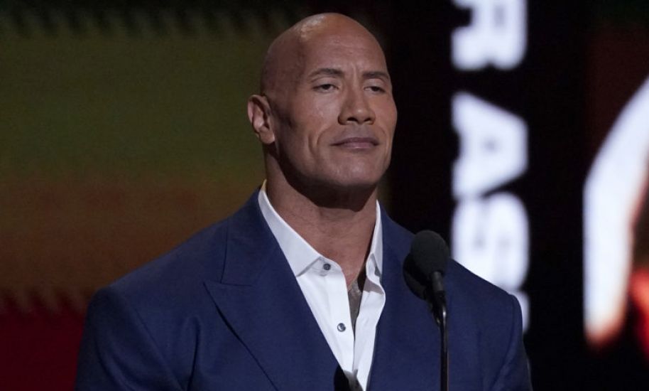 Dwayne Johnson Arrives At Comic-Con In Full Costume To Promote Black Adam