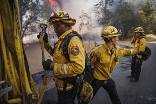 Firefighters Unable To Contain Destructive Oak Fire In California
