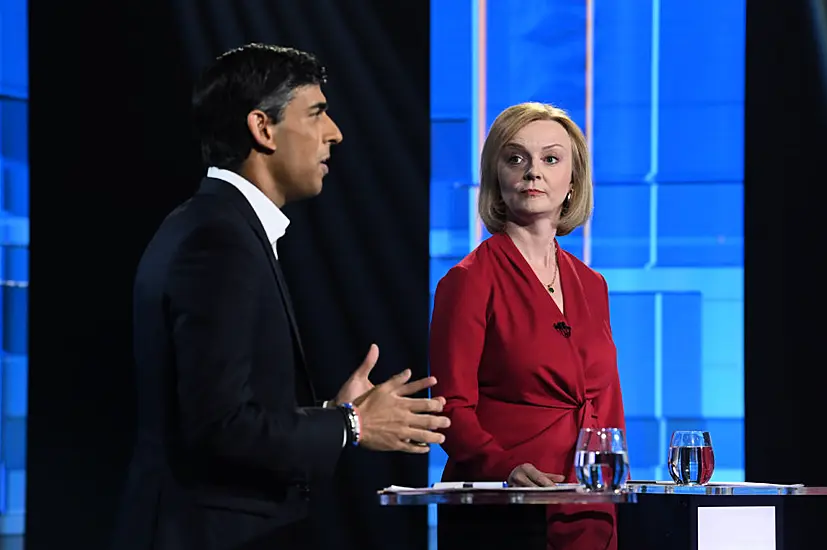 Truss And Sunak Trade Blows On Immigration And China Ahead Of Tv Debate