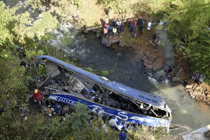 30 Killed As Bus Plunges Into River In Kenya