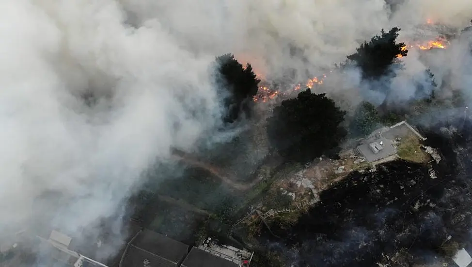 Firefighters Injured And Homes Evacuated During South Dublin Wildfire