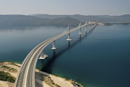 Croatia Opens Bridge Connecting Two Parts Of Country’s Adriatic Sea Coastline
