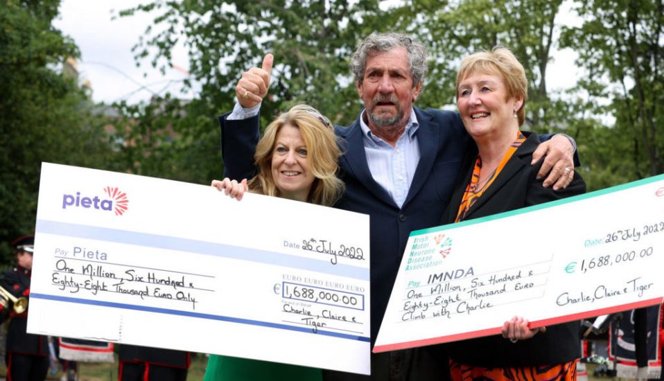 ‘Most Remarkable’ Day As Charlie Bird Donates €3.3M In Cheques To Charity