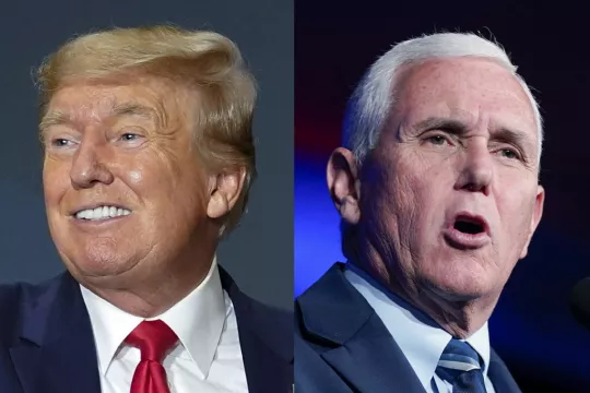Trump And Pence Put Stark Republican Divide On Display