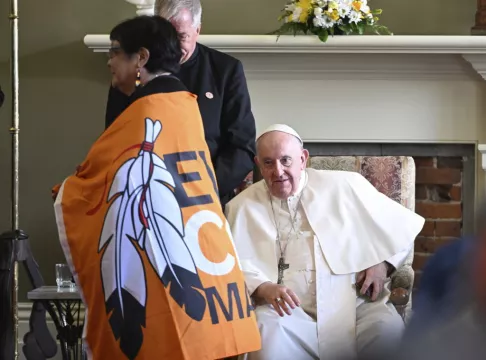 Pope Criticises ‘Unjust’ Catholic Missionaries At End Of Canada Trip