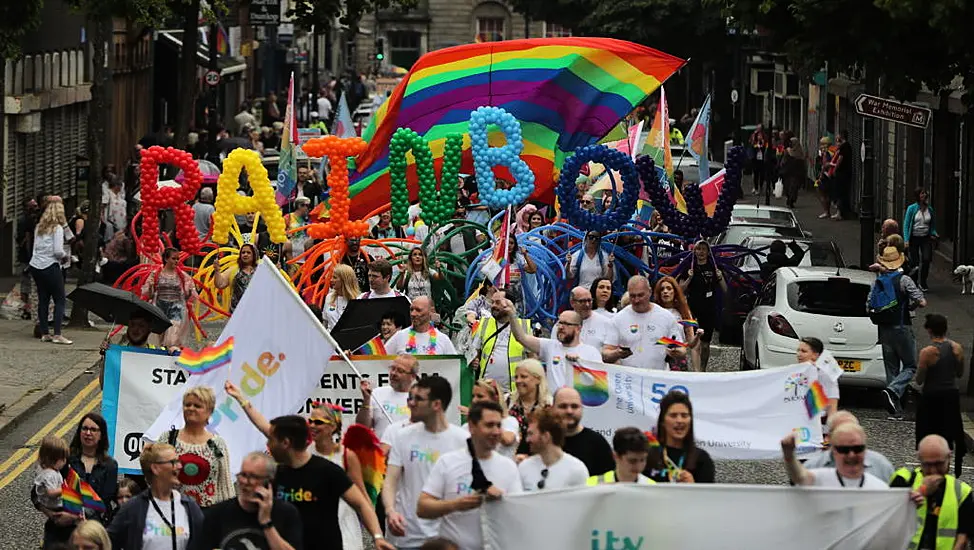 Belfast Pride Returns To City Streets For First Time In Three Years