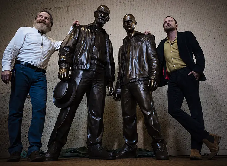 Breaking Bad Statues Shine Light On Actors In Albuquerque