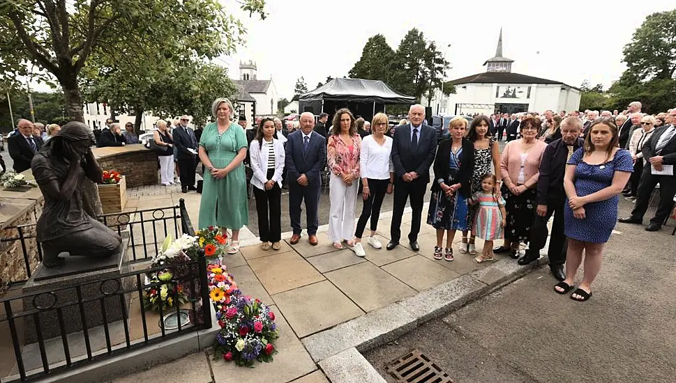 Families Attend Memorial Service 50 Years On From Claudy Bombings