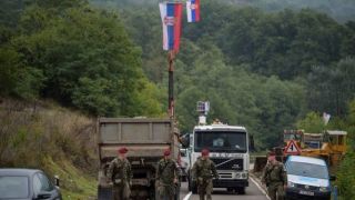 Nato Peacekeepers Oversee Removal Of Roadblocks In Kosovo