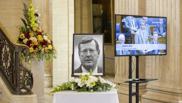 Roscommon Herald — Reconvened Stormont Assembly pays tribute to peace deal architect David Trimble