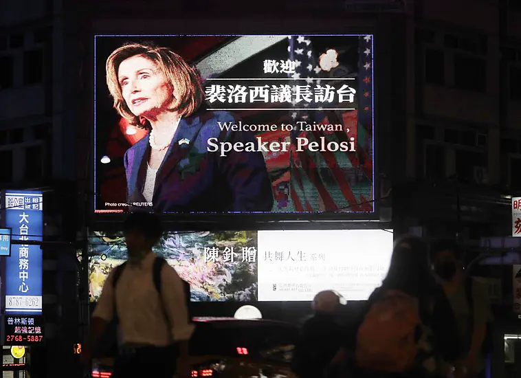 Us Speaker Nancy Pelosi Arrives In Taiwan Amid Rising Tensions With China