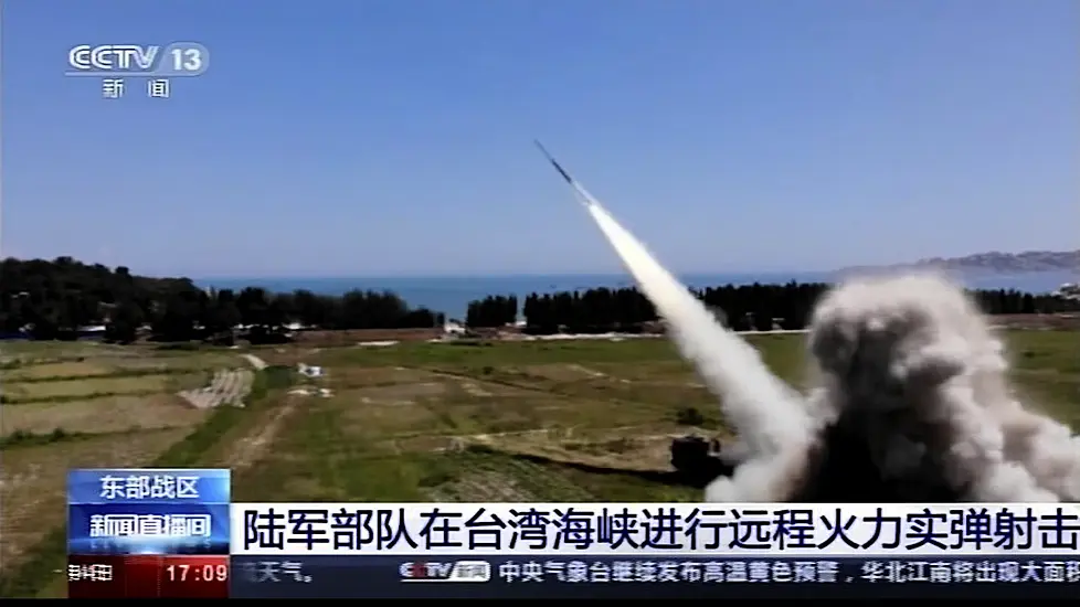 China Claims ‘Precision Missile Strikes’ In Taiwan Strait