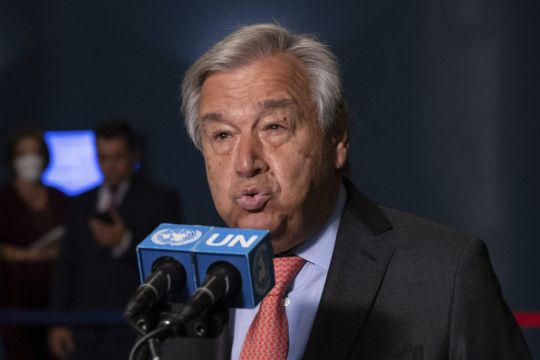 Un Chief Criticises ‘Grotesque Greed’ Of Oil And Gas Companies