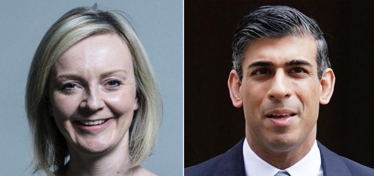Truss And Sunak Allies Trade Blows Over Tax Plans Ahead Of Sky Debate