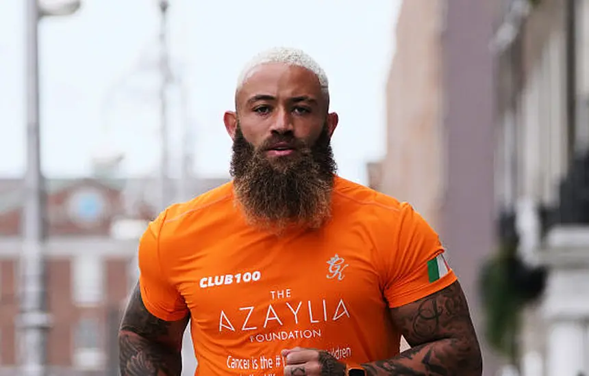 Ashley Cain Completes Dublin-Leg Of Five-Marathon Challenge In Aid Of Childhood Cancer Charity