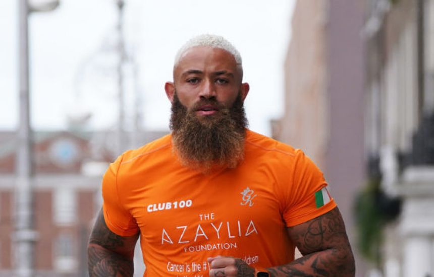 Ashley Cain Completes Dublin-Leg Of Five-Marathon Challenge In Aid Of Childhood Cancer Charity