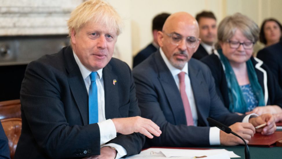 Boris Johnson And Nadhim Zahawi On Holiday Despite Uk Financial Gloom