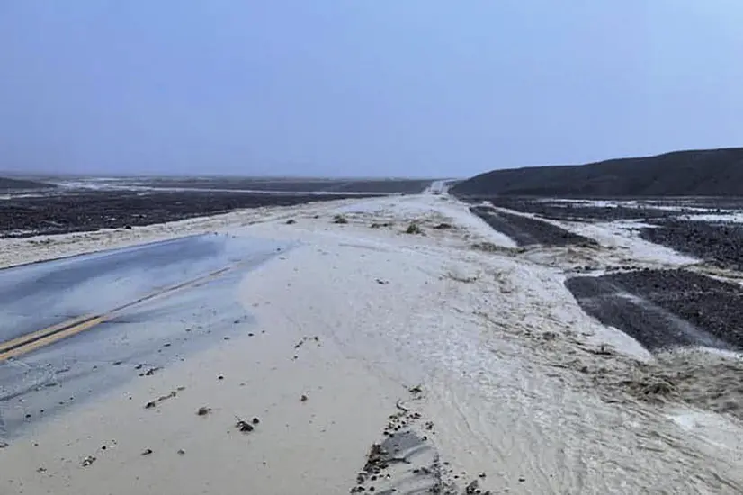 Record Floods Leave Hundreds Stranded In Death Valley National Park