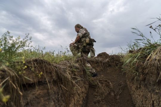Ukrainian Unit Digs In For Russian Assault On Eastern City