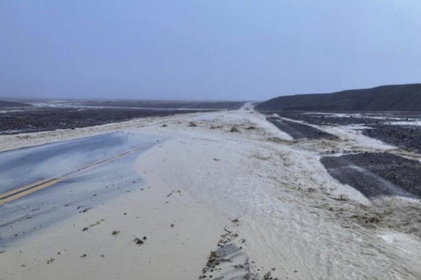 Tourists Find Safety After Floods Close Death Valley Roads