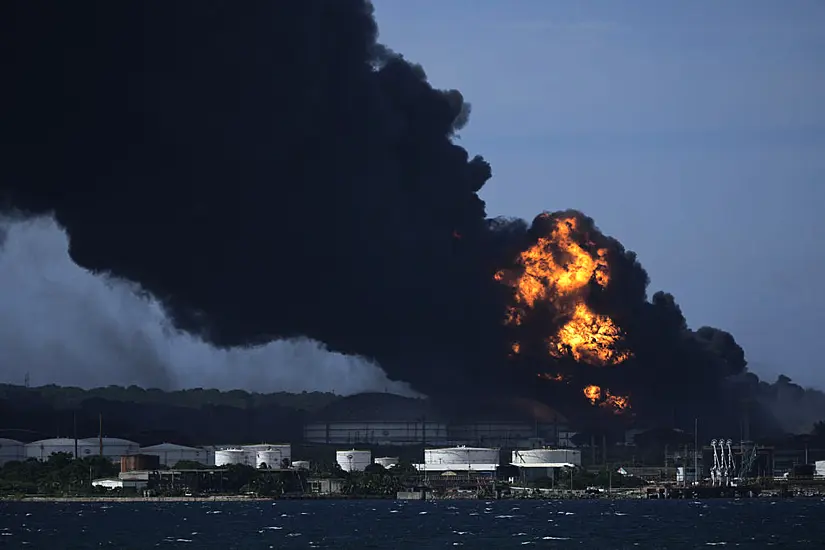 Seventeen Missing And 121 Hurt As Fire Rages In Cuban Oil Tank Farm