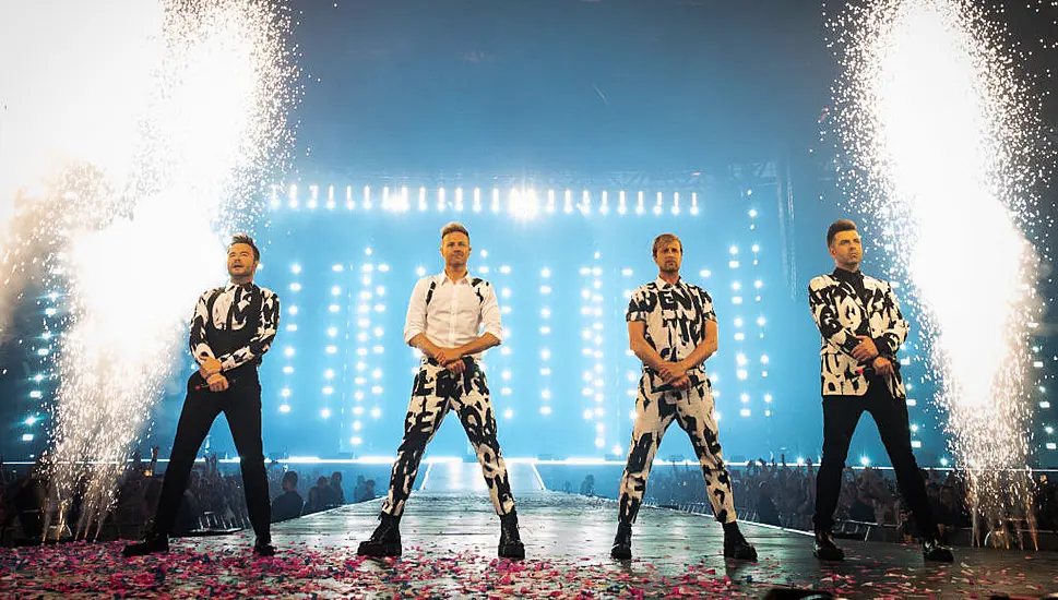 Westlife Thrill Thousands Of Fans In Band’s First Ever Wembley Stadium Gig