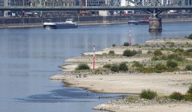There Are Fears The Water Levels In Rhine Could Fall Below Critical Mark