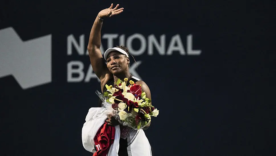 Tearful Serena Williams Says ‘Goodbye Toronto’ After Flagging Retirement