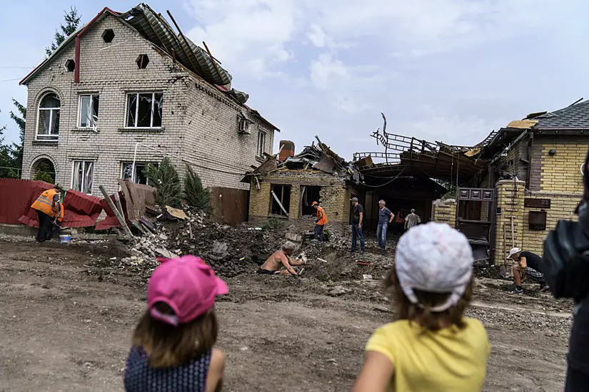 Russia’s Military Pounds Residential Areas Across Ukraine