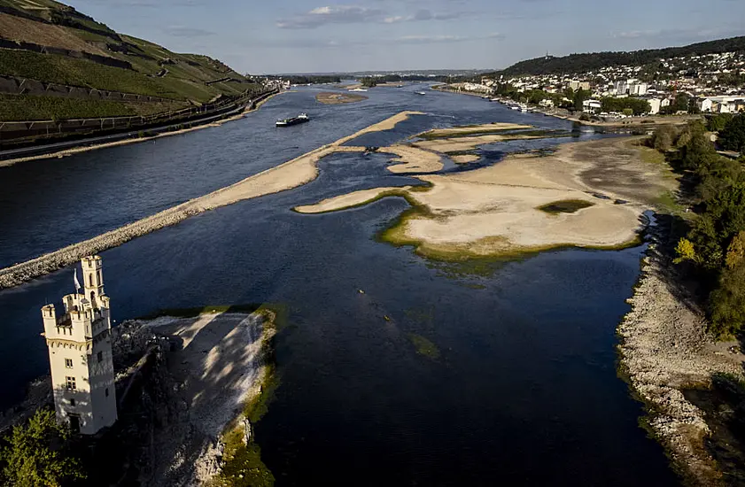 Shipping Companies Prepare For Worst As Rhine Levels Near Critical Low